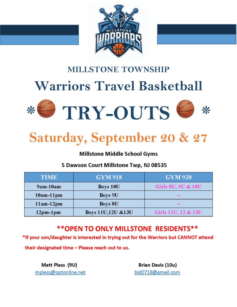 Warriors Tryouts 2025